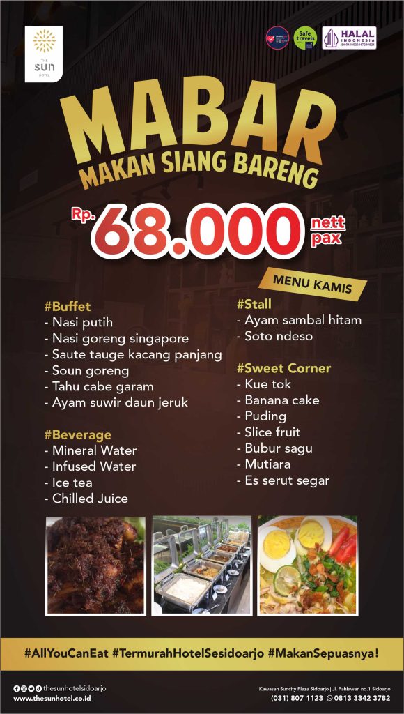 MENU MABAR MAKAN SIANG BARENG KAMIS
