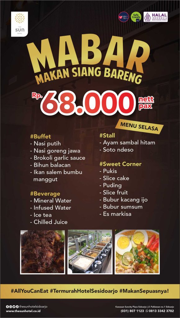 MENU MABAR MAKAN SIANG BARENG SELASA