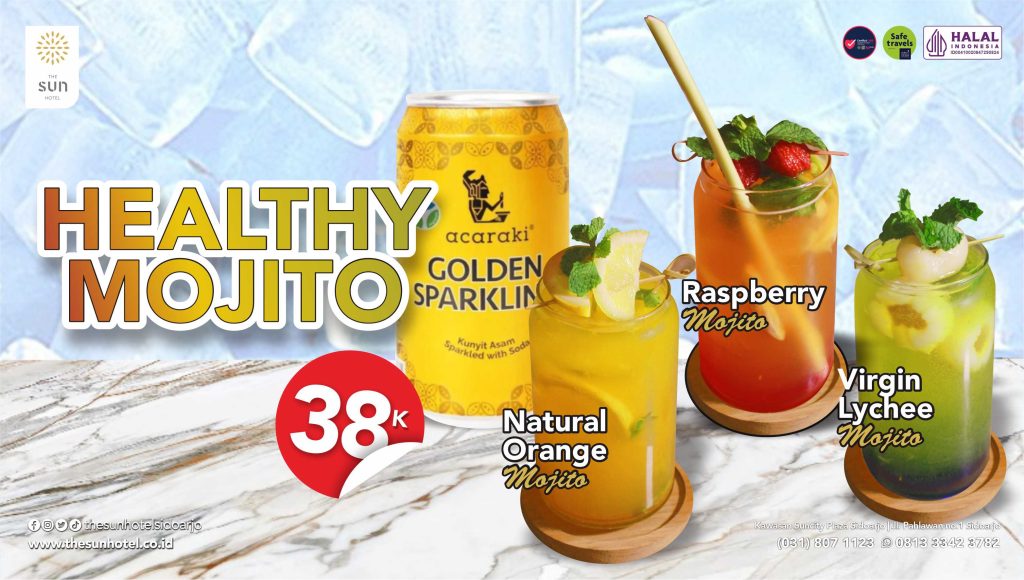 HEALTHY MOJITO | THE SUN HOTEL SIDOARJO