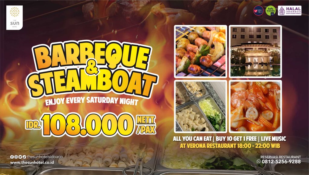 BARBEQUE & STEAMBOAT SIDOARJO